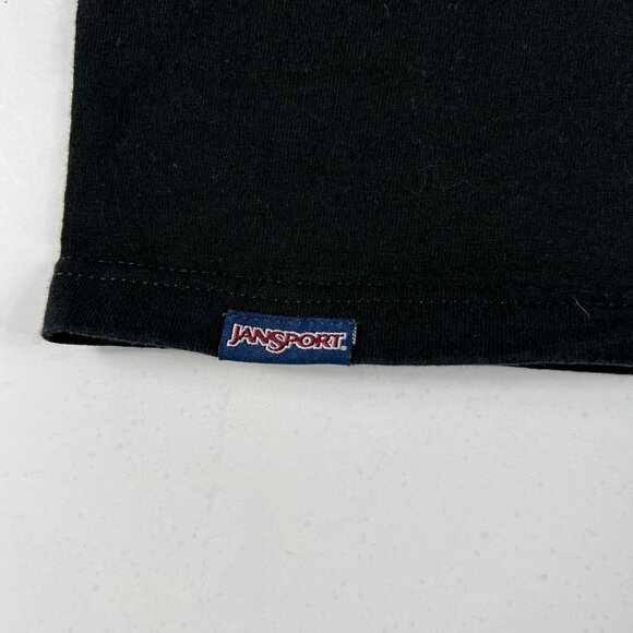 Jansport Saint Louis Billakens Shirt Medium Black Wrap Around Short Sleeve Tee - Picture 2 of 12